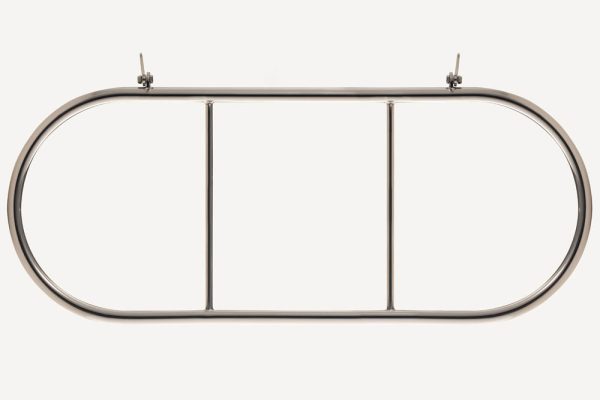 Stainless steel 316 Fender Holder folding version 3 Fenders